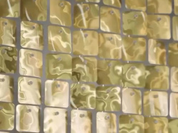 Sequin panels "Golden Lava"