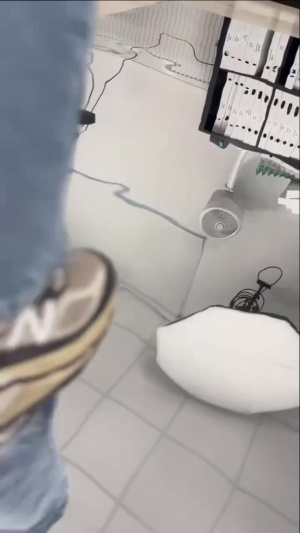 silver PVC mirror floor